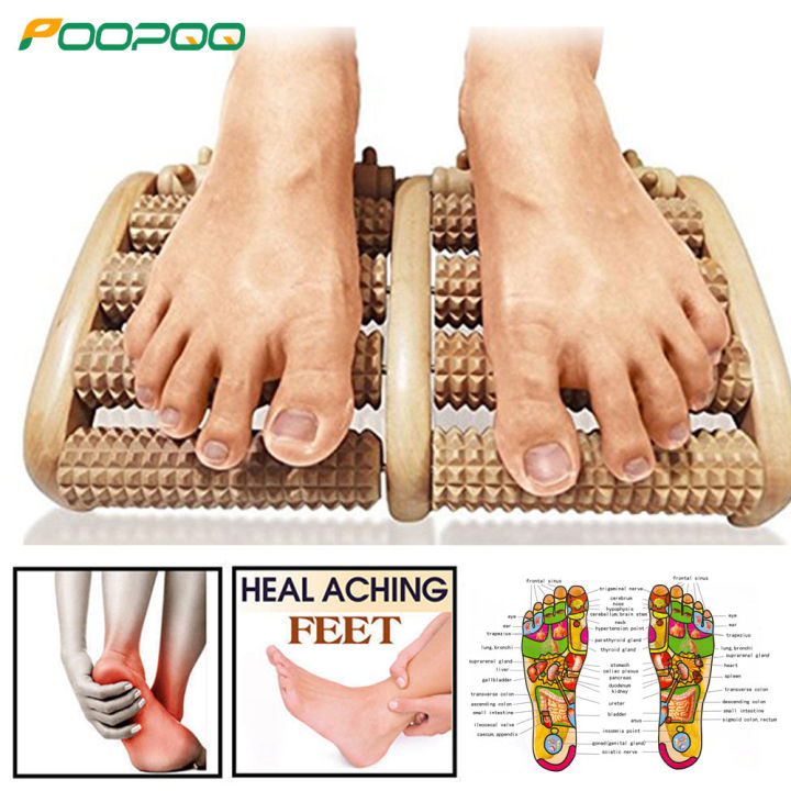 Wooden Foot Massager