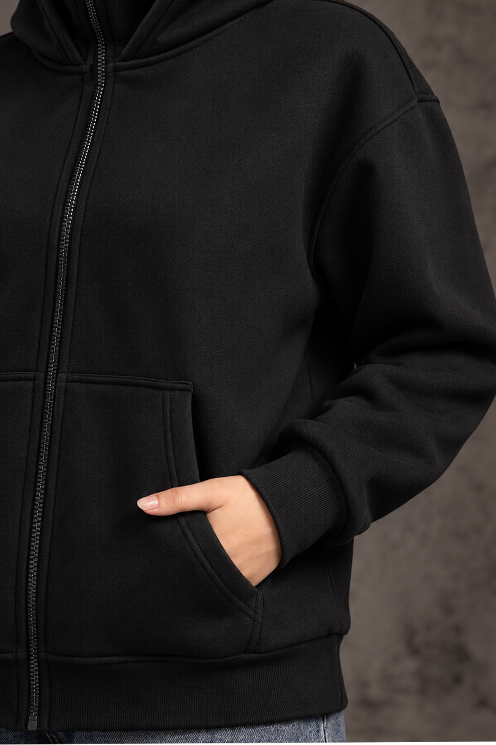 Balaclava Ninja Zipper Hoodie Jacket For Women