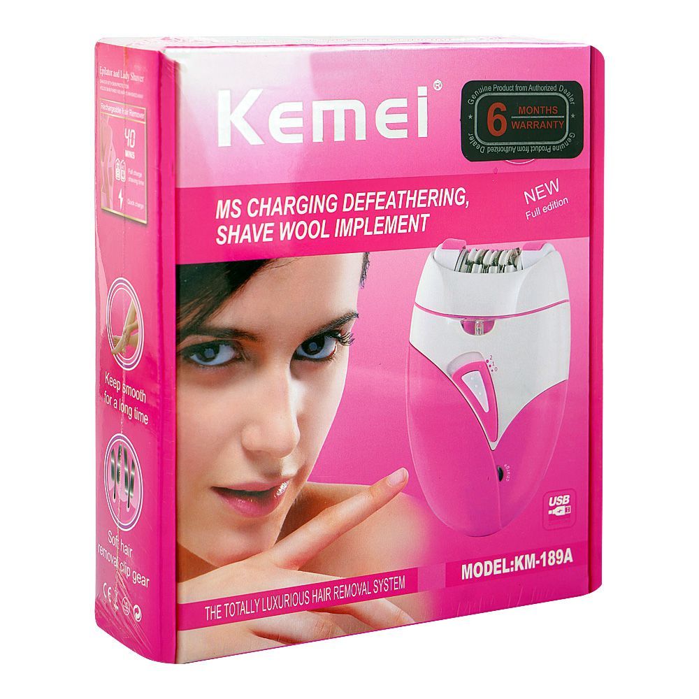 Kemei Epilator And Lady Shaver