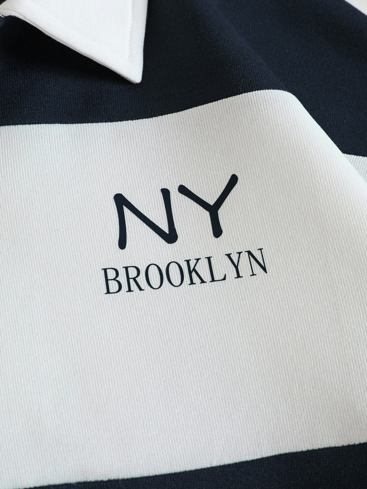 Winter Brooklyn Letter Sweatshirt For Men