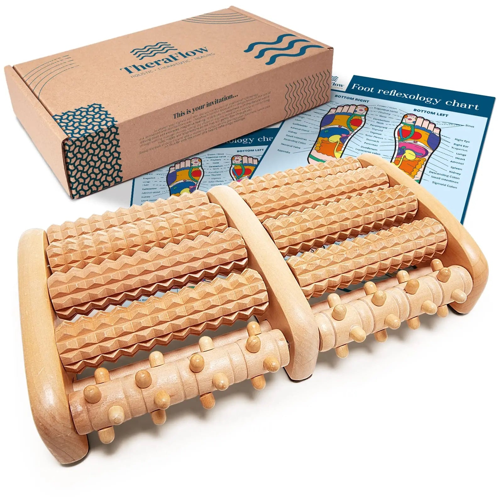 Nexusdrop Wooden Foot Massager