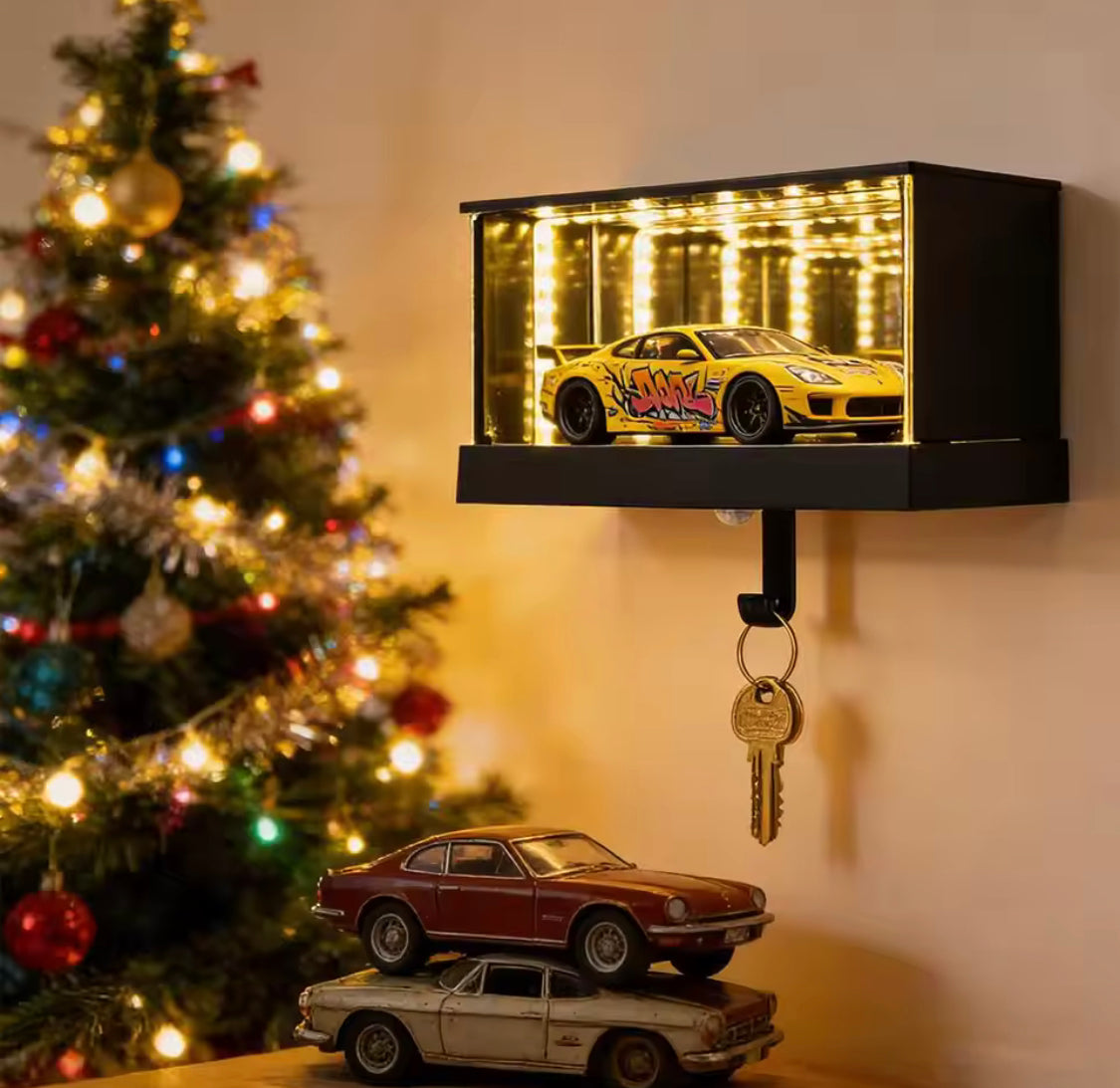 Infinity LED Car Key Display Holder