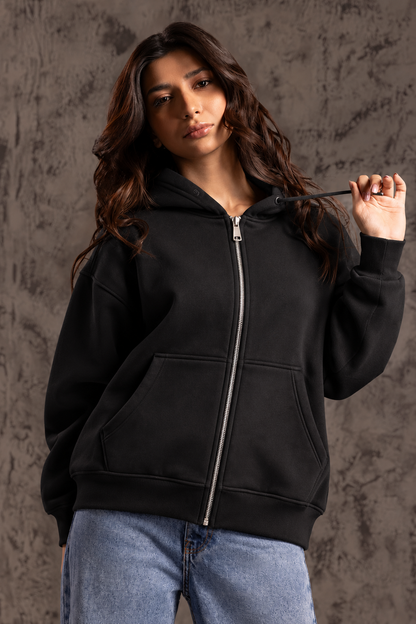 Balaclava Ninja Zipper Hoodie Jacket For Women