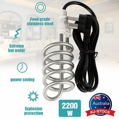 (Shock Proof)F8 Water Heating Rod, Efficient and Current-Free - water heater