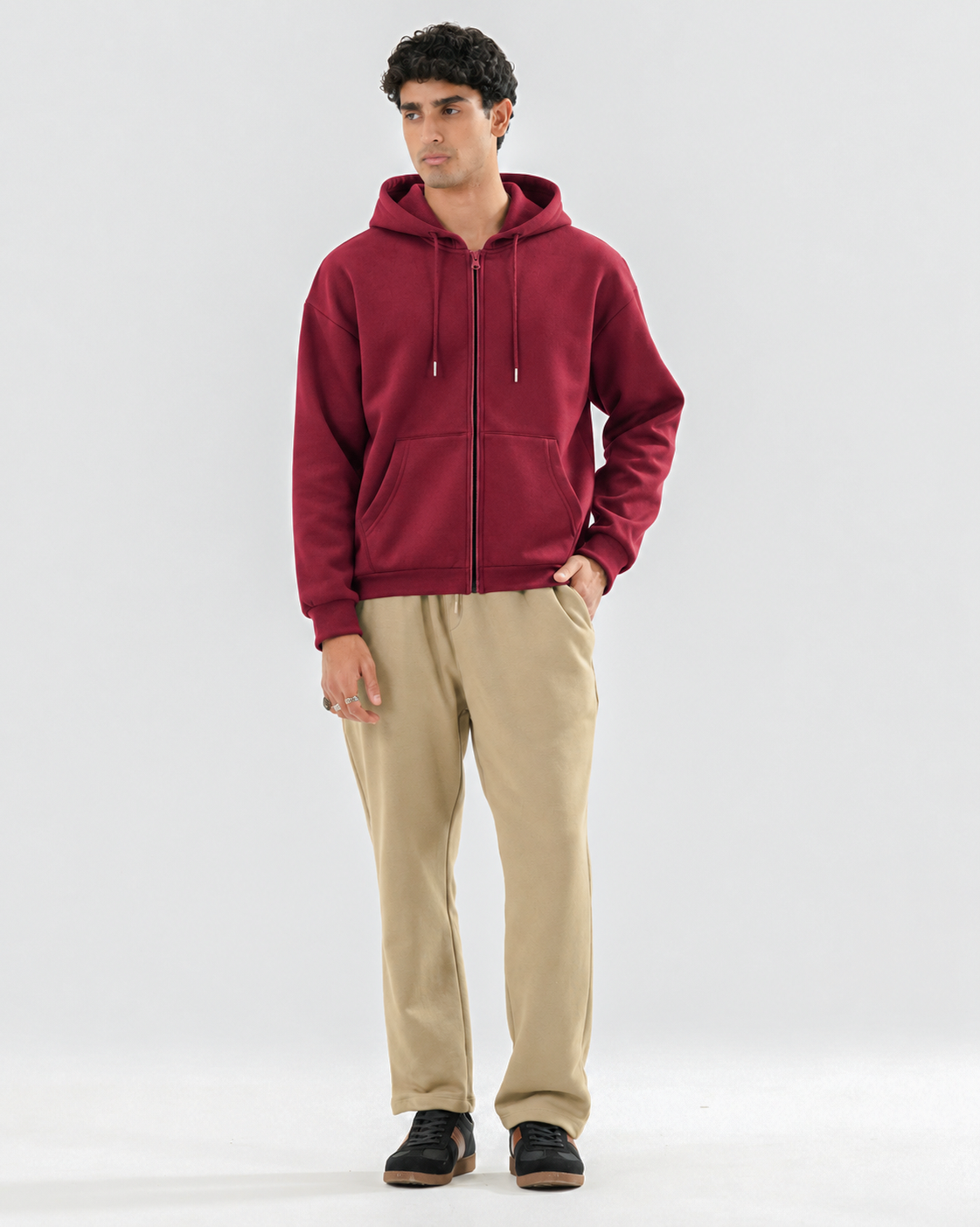 Winter Zipper Hoodie For Men