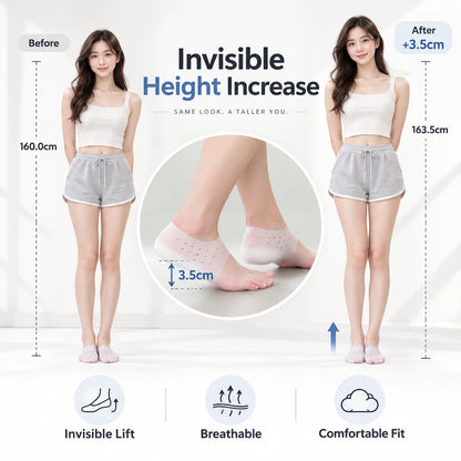 Unisex Invisible Height Increase Socks
