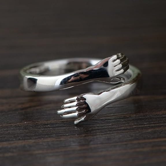 Nexusdrop Silver Hug Ring