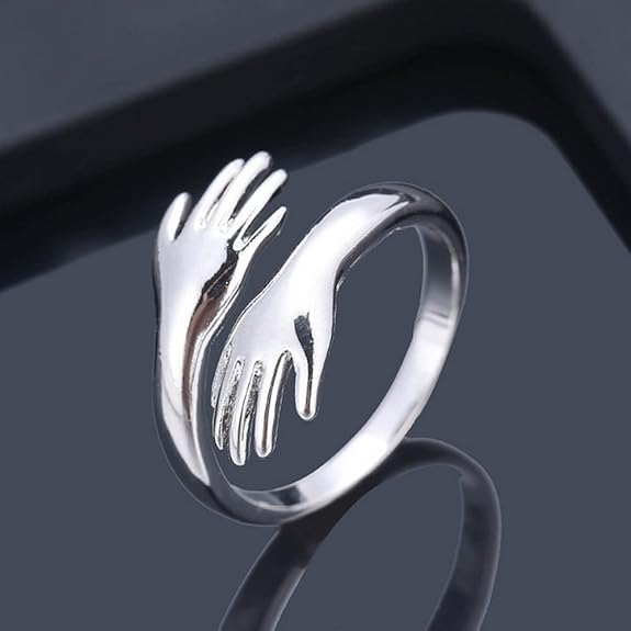Nexusdrop Silver Hug Ring