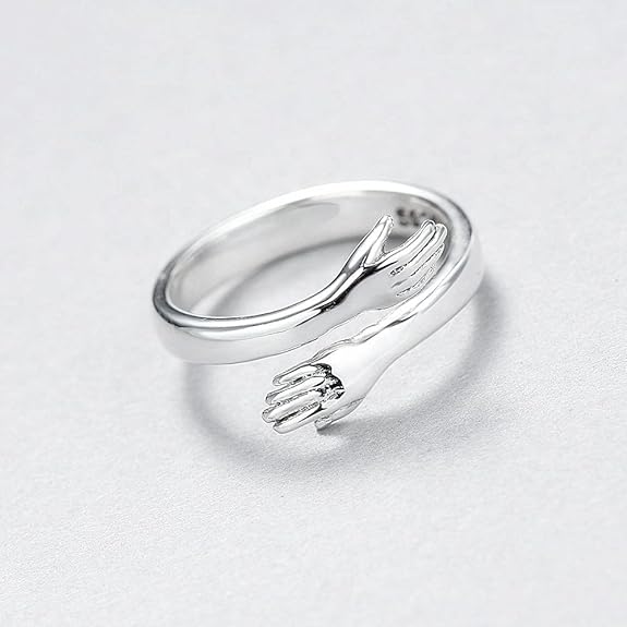 Nexusdrop Silver Hug Ring