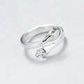 Nexusdrop Silver Hug Ring
