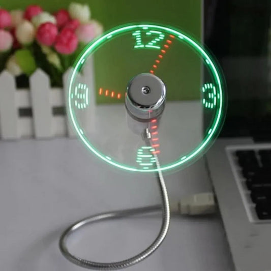 Nexusdrop USB Clock Fan