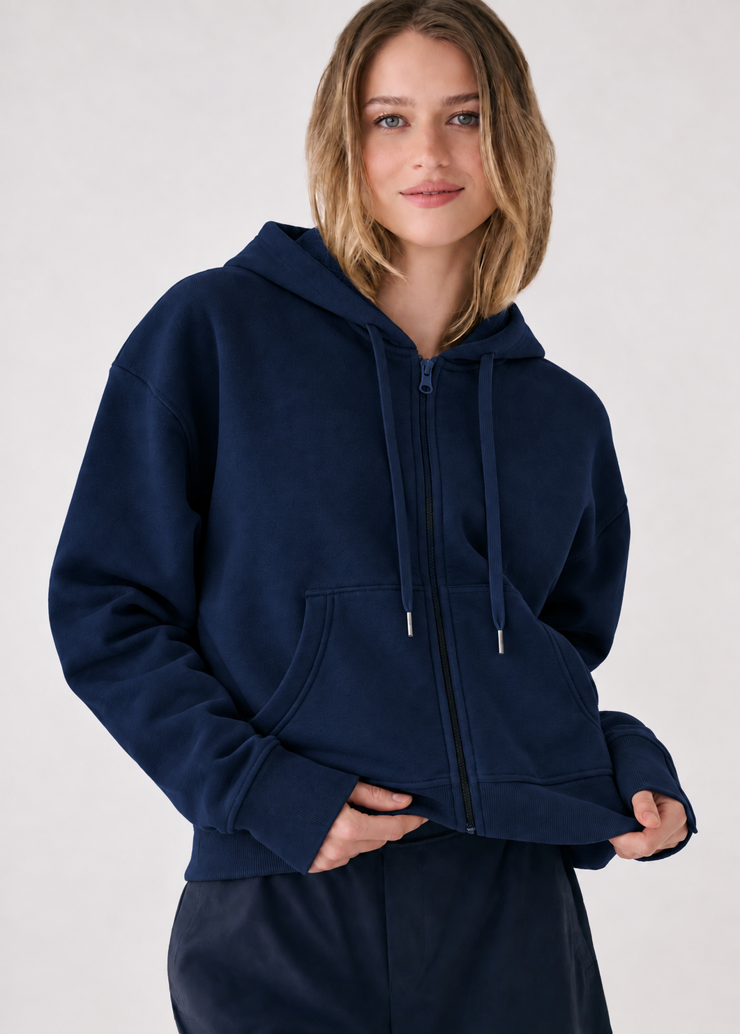 Winter Zipper Hoodie For Women