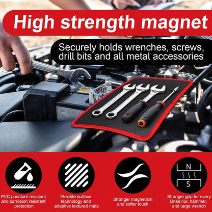 🧲 Magnetic Tool Mat – Smart & Space-Saving Workshop Organizer 🔧