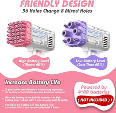 Nexusdrop Bubble Blaster Gun