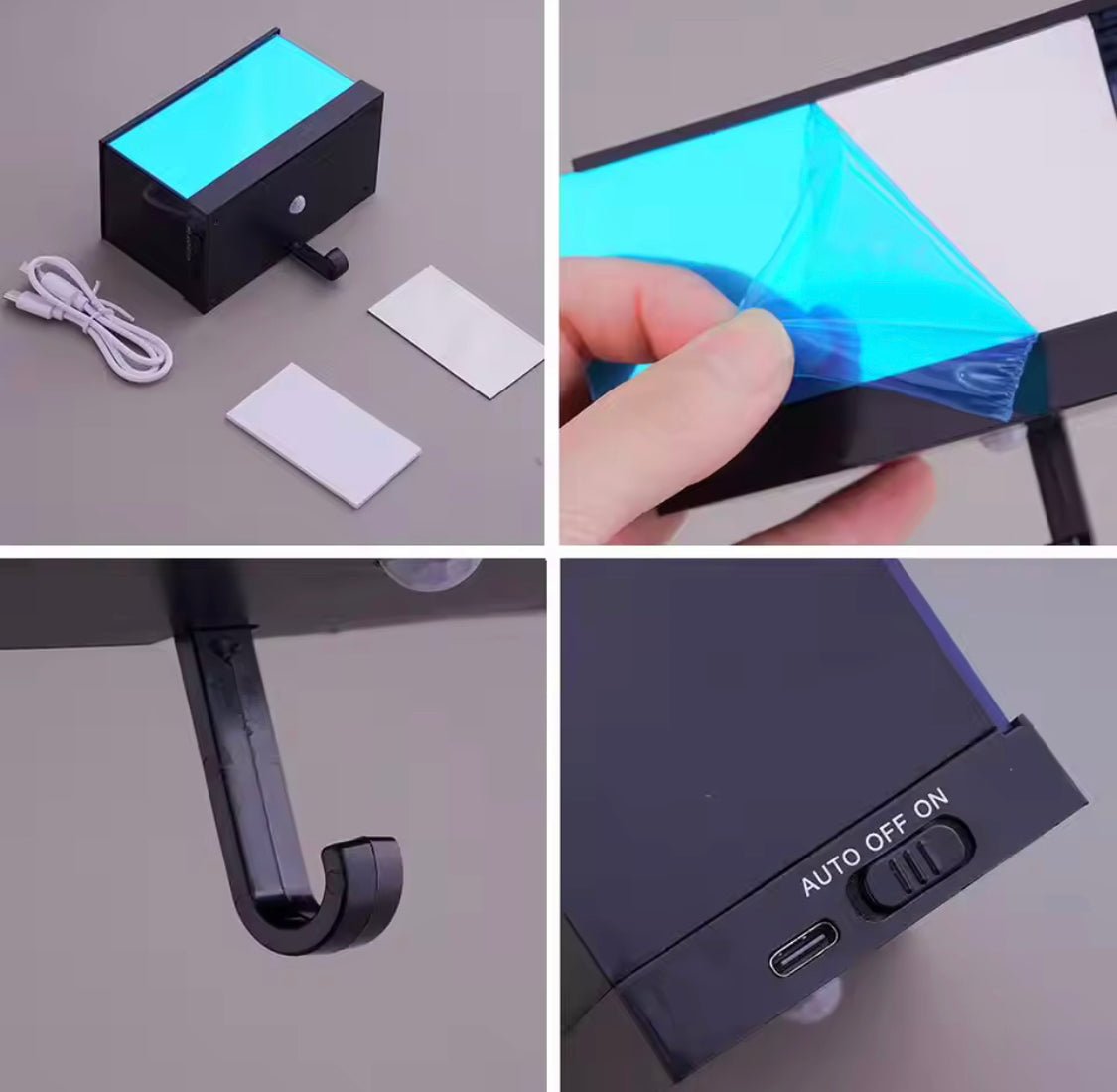 Infinity LED Car Key Display Holder