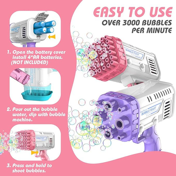 Nexusdrop Bubble Blaster Gun