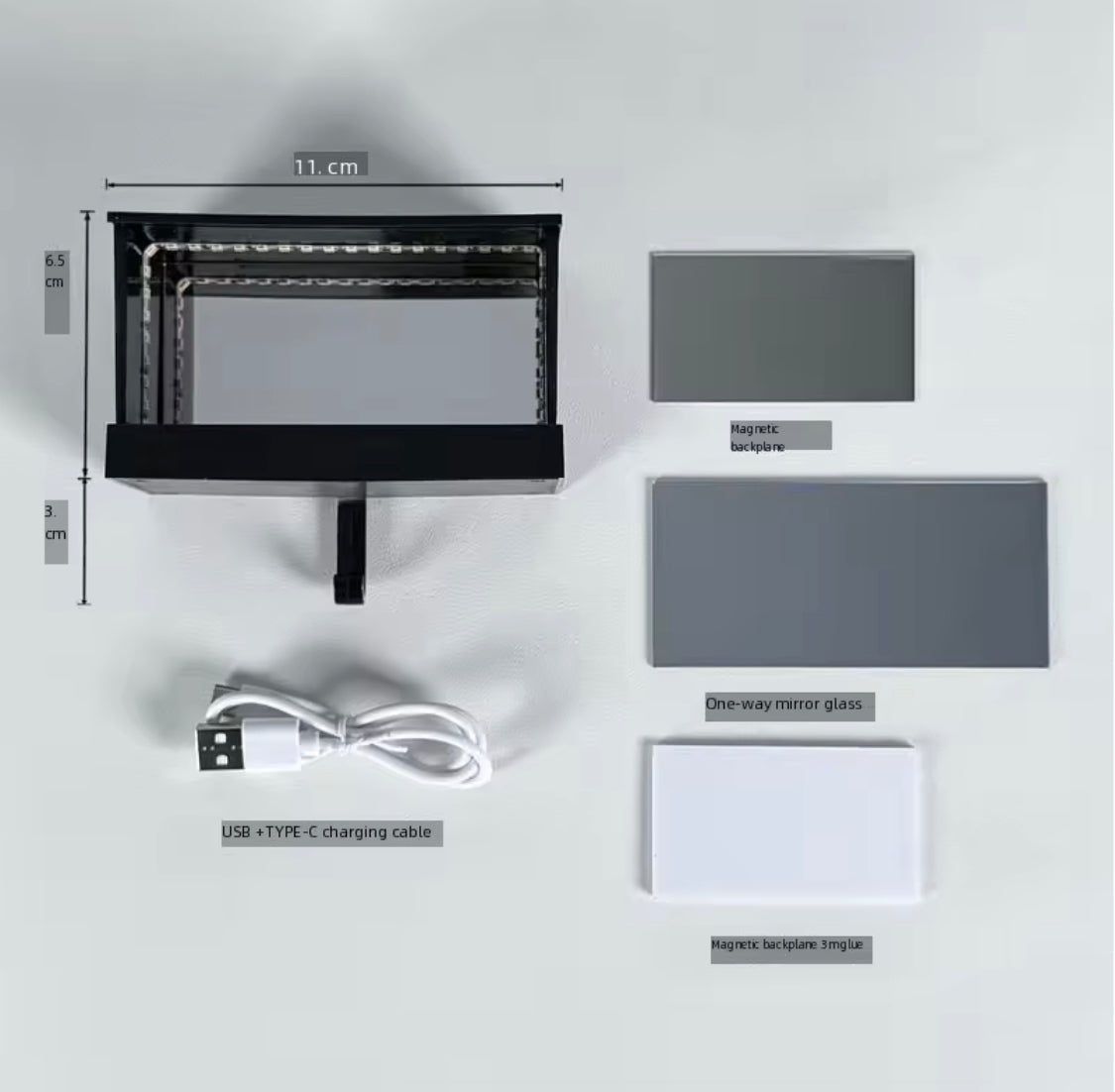 Infinity LED Car Key Display Holder