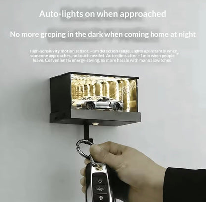 Infinity LED Car Key Display Holder