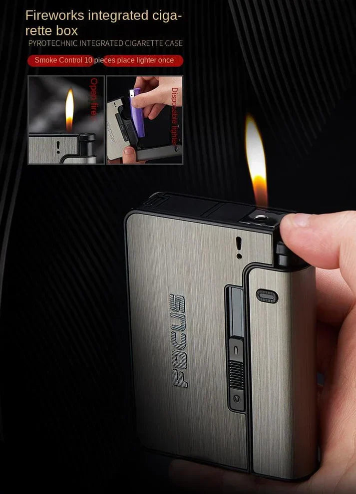 Focus Cigarette Lighter Case