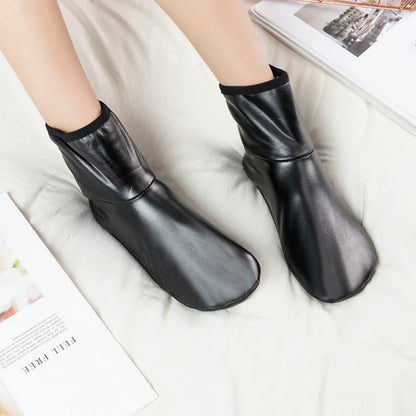 Nexusdrop Leather Thermal Socks