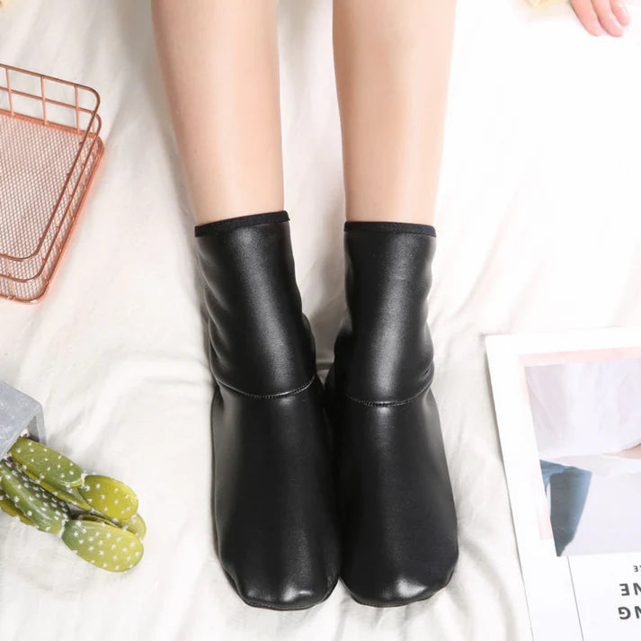 Nexusdrop Leather Thermal Socks