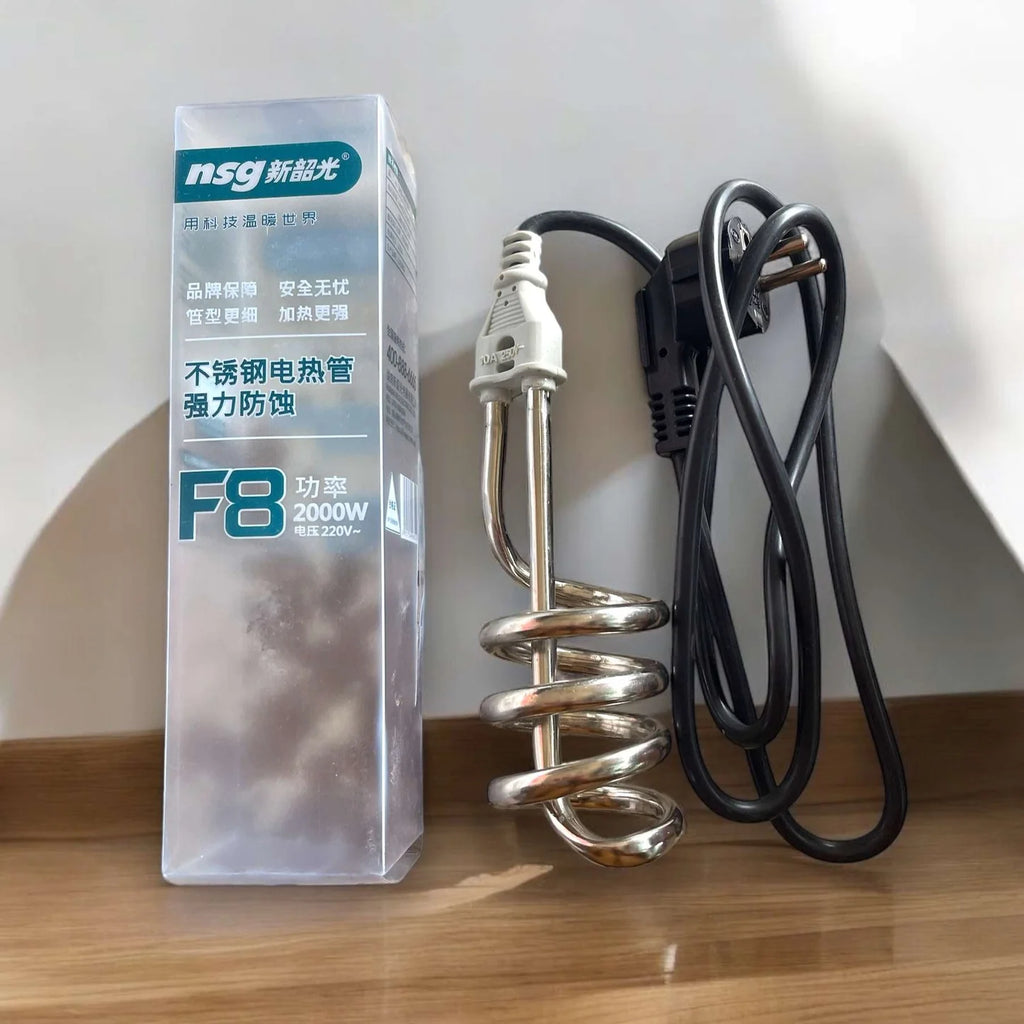 (Shock Proof)F8 Water Heating Rod, Efficient and Current-Free - water heater