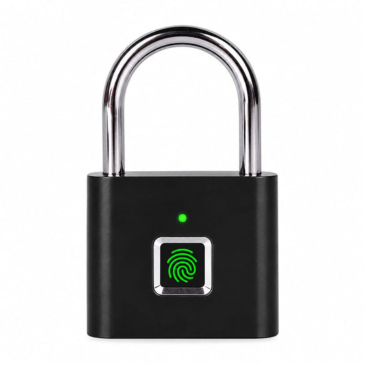 Fingerprint Lock – Smart Padlock with Keyless Biometric Access (USB Rechargeable)