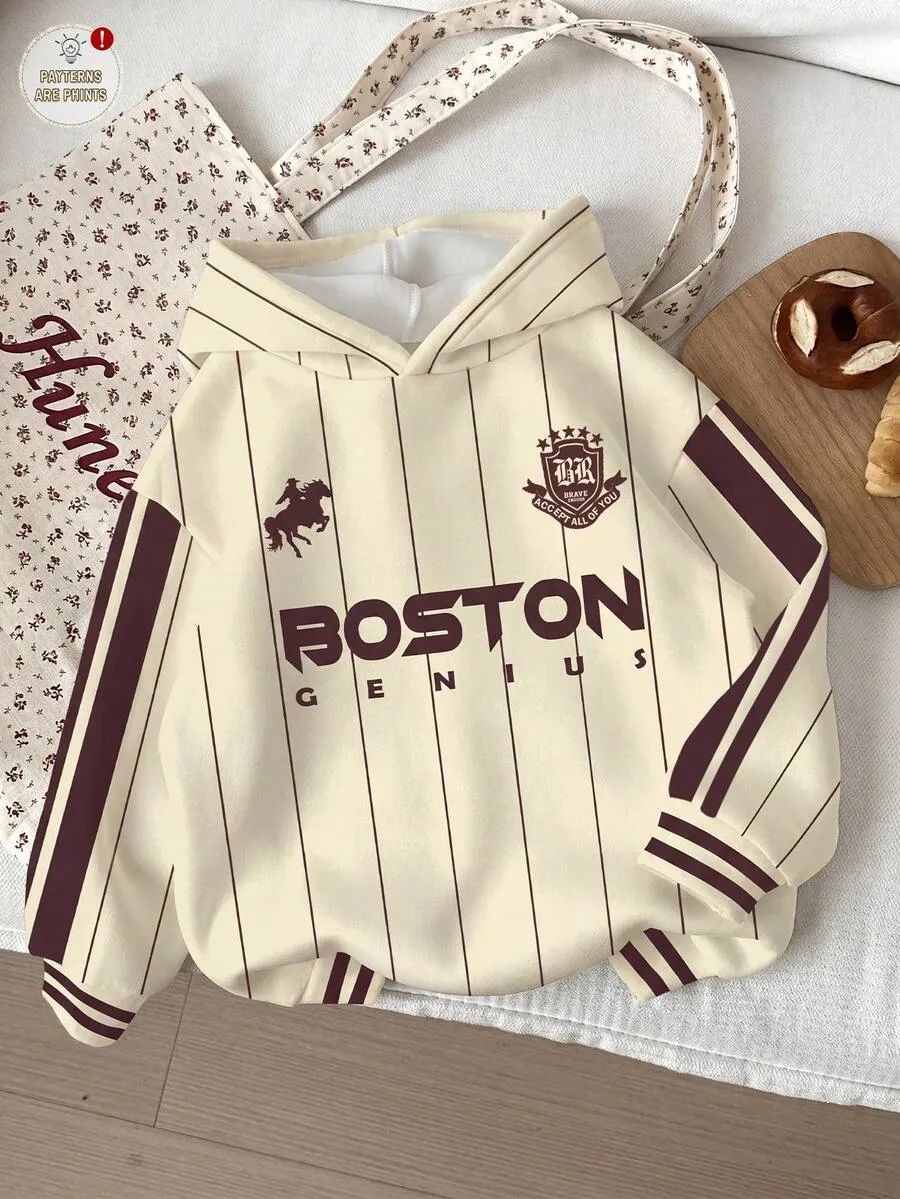 Winter Boston Hoodie For Men