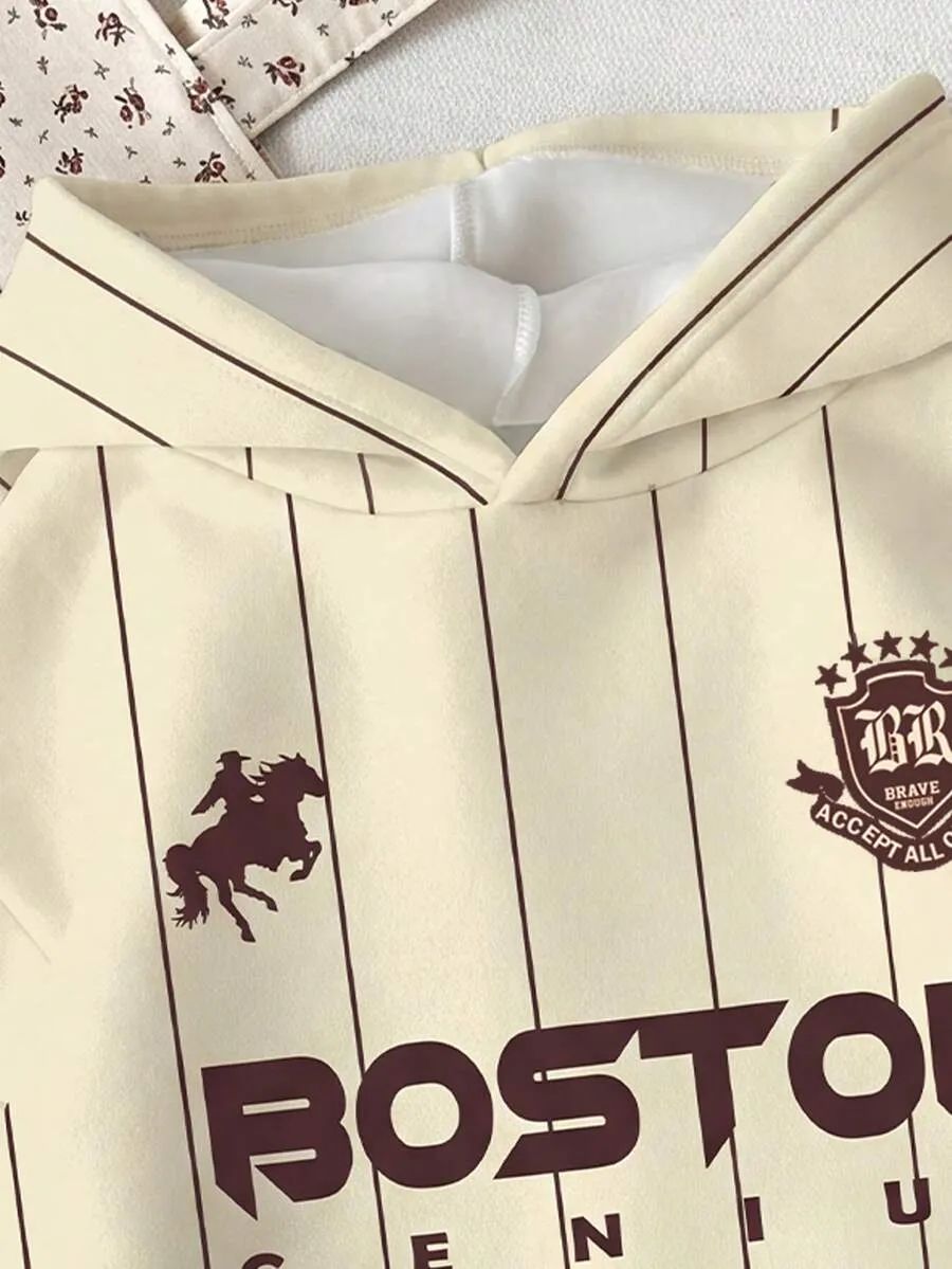 Winter Boston Hoodie For Women