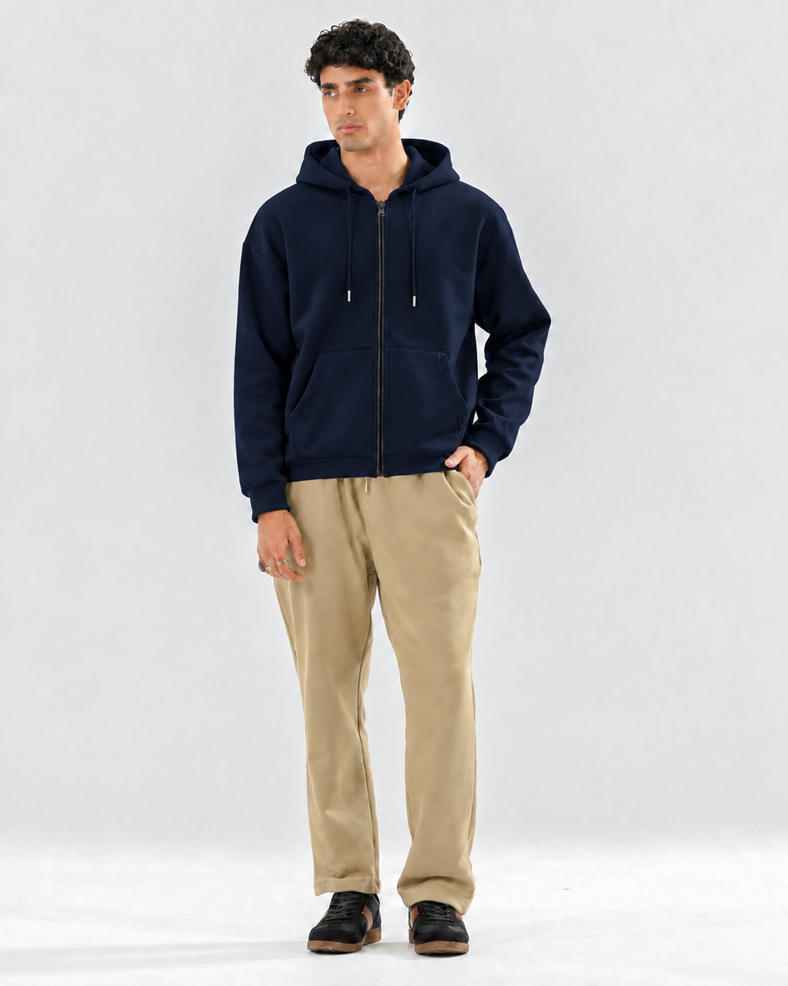 Winter Zipper Hoodie For Men