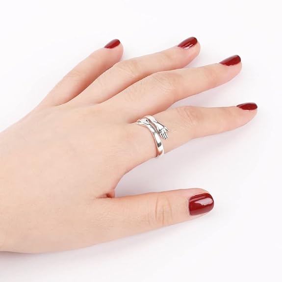 Nexusdrop Silver Hug Ring
