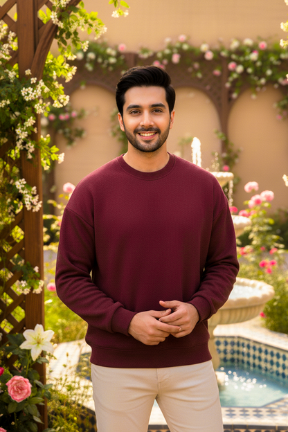 Winter Basic Sweatshirt For Men