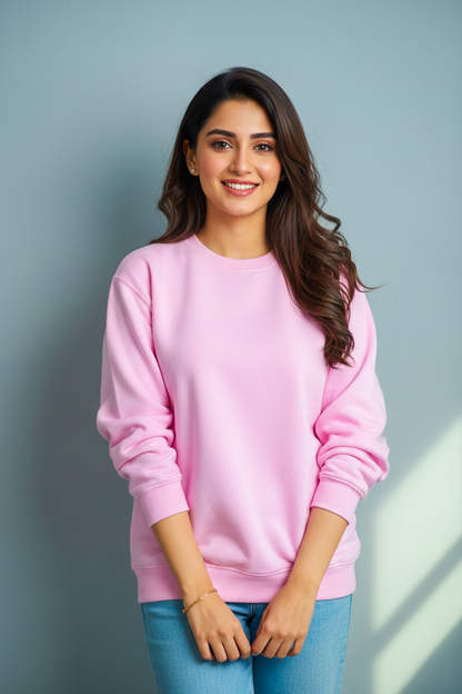 Winter Basic Sweatshirt For Women