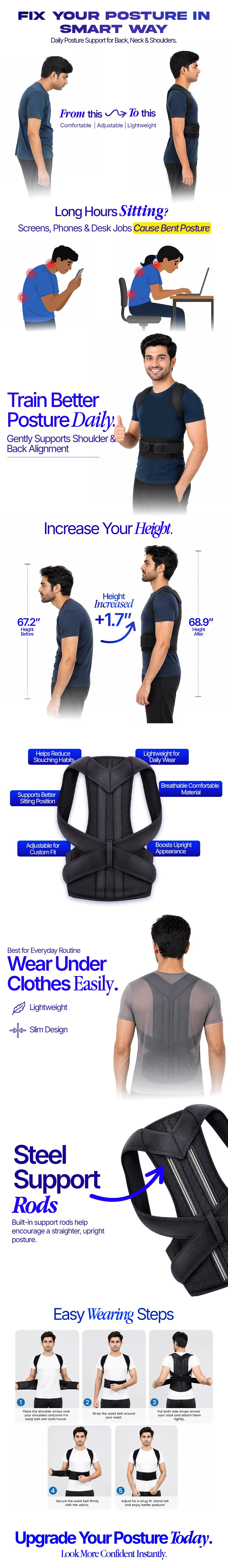 Posture Support Belt